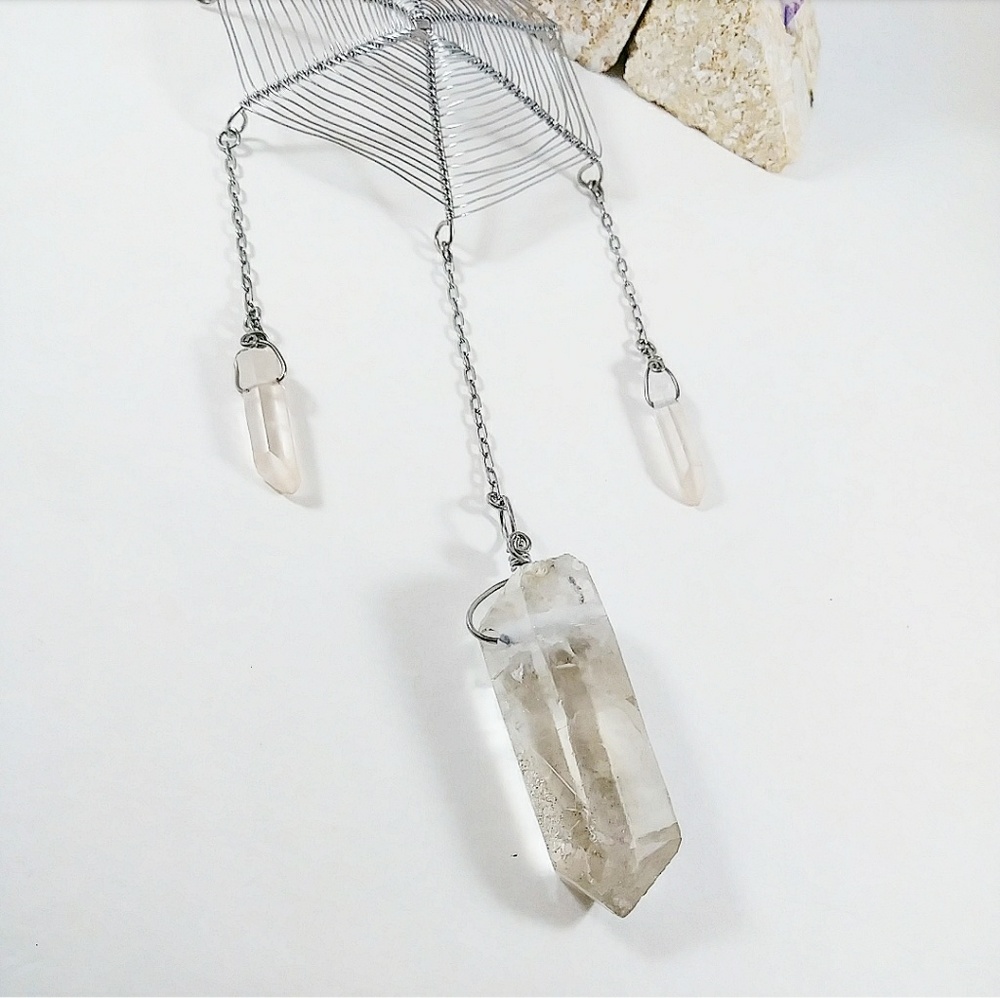 Lemurian Crystal Web - Picture 4 of 6